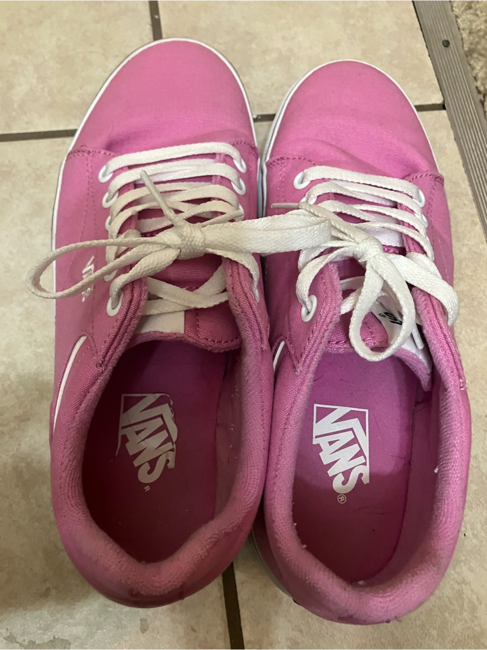 Pink Platform Vans - Picture 4 of 8